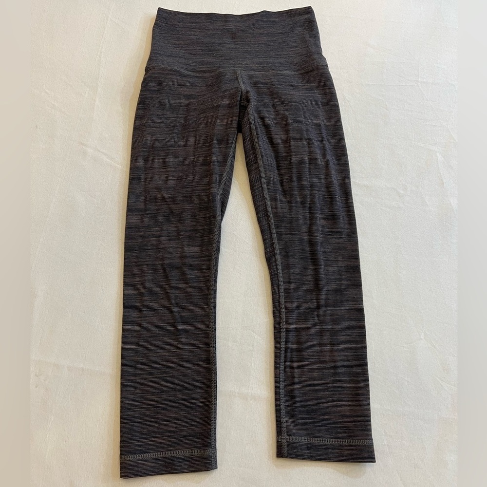 LULULEMON Women’s High Waisted Leggings, Size 4, 23” Inseam.